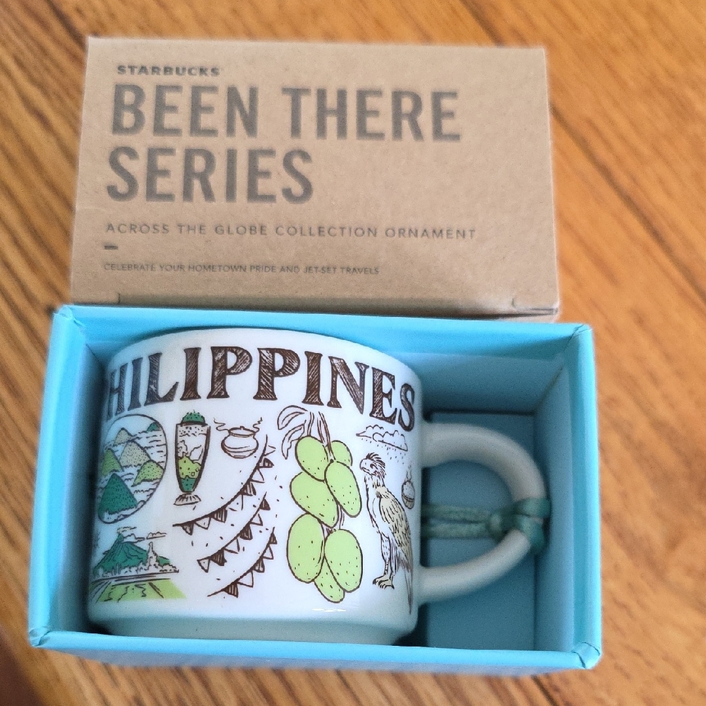 Starbucks Been There Ornament. Phillipines